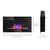 Powerful Wall-Mounted Electric Fireplace, 7-Color Flame, Energy-Effic