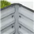 2 Raised Garden Beds Outdoor Planter Box in Dark Grey for Gardening