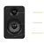 KANTO Passive 4” Bookshelf Speakers, 1” Silk Dome Tweeter Black (YUP4)