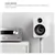 KANTO Passive 5.25” Bookshelf Speakers, 1” Silk Tweeter, White (YUP6W)