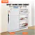 Shoe Cabinet with 3 Flip Drawers Shoe Storage Cabinet for Entryway