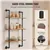 Industrial Pipe Shelf 3 Tier 24x7.87in Wall-Mount for Kitchen