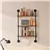 Industrial Pipe Shelf 3 Tier 24x7.87in Wall-Mount for Kitchen