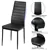 6Pcs PU Leather Dining Chairs Set