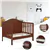 2-in-1 Classic Convertible Wooden Toddler Bed