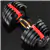 IMFIT 5lb-52.5lb Adjustable Dumbbell with Free Hand Grip Strengthener