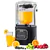 Professional Blender Commercial Countertop Blenders 68 oz Shakes-black