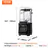 Professional Blender Commercial Countertop Blenders 68 oz Shakes-black