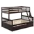 Twin Over Full Bunk Bed with Pull-out Trundle and Ladder