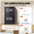 Double Door 4.5 cu.ft Safe Box with Key Lock Password Cabinet Black