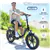 EVERCROSS Electric Bike 20' x 4.0 Fat Tire 750W 7 Gears