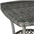 3-Piece Patio Rattan Set - Grey