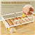 Twin Wooden Montessori Floor Bed – Kids Frame with Fence & Gate