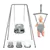 2-in-1 Baby Jumper & Swing , Foldable Stand , Indoor & Outdoor Use