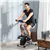 Foldable Upright X-Bike with Magnetic Resistance