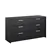 Modubox Studio Essentials 6 Drawer Dresser in Black