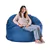 Convertible Bean Bag Chair Bed – Grey Full Size