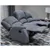 Crawford Luxury Recliner Set in Gray  Includes: Sofa, Chair