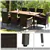 Acacia Haven 9-Piece Outdoor Dining Set