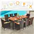 Acacia Haven 9-Piece Outdoor Dining Set