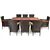 Acacia Haven 9-Piece Outdoor Dining Set