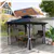Double-Tier Sun Shelter - Brown