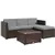 Patio Corner Sofa Set - Grey
