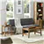 Classic 5-Tier Wooden Bookcase with Doors.