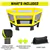 Roundnet Portable Pickleball Set Outdoor Fun for Backyard,Beach & Law.