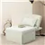 Sofa Bed – Folding Ottoman with Adjustable Backrest, Linen Couch.
