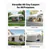 Carport Car Canopy 12x20FT Heavy Duty with Removable Sidewalls