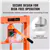 6-Ton Hydraulic Shop Press , H-Frame Benchtop with Press Plates