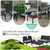 4-Piece Outdoor Lounge Set - Black