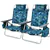 4-Pieces Backpack Beach Chair Collection - Navy