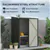 Garden Gear Shed - Black