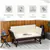 Convertible Rattan Sofa Bed Wicker Loveseat