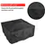 32 Inch Square Steel Outdoor BBQ Wood Burning Fire Pit with Cover