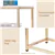 3-Tier Console Table: Faux Marble Buffet Table with Storage for Home