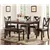 6-Piece Solid Wood Dining Set Table,4 Chairs & Bench, Espresso Finish