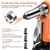Heavy-Duty Pneumatic Hydraulic Riveter – 2.4-6.4mm, 3917LBF Power