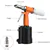 Heavy-Duty Pneumatic Hydraulic Riveter – 2.4-6.4mm, 3917LBF Power