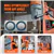 Magnetic Drill 1550W 2922lbf/13000N Portable Mag Drill Press 500RPM