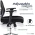 MotionGrey - SkyMesh Office Chair - Comfy High Mesh Back Support with