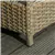 Outdoor 3-Piece Wicker Set - Khaki