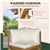 Stylish & Sturdy Acacia Wood Outdoor Sectional – 6 Pieces with Cushion