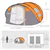 Easy Setup 4-Person Pop-Up Camping Tent