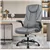Guessky Ergonomic Office Chair with Armrest & Lumbar Support