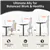 48' Electric Standing Desk with Adjustable Height