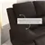 Brown PU Leather Recliner Loveseat