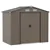 Outdoor Storage Shed with Foundation - Brown